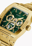  Shop Authentic Guess Phoenix Multi Function Green Dial Gold Steel Strap Watch for Men - GW0456G3 - Luxxuri