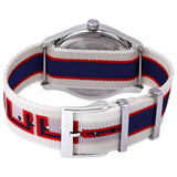  Shop Authentic Gucci G Timeless Quartz White Dial Two Tone NATO Strap Watch For Men - YA1264071 - Luxxuri