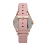  Shop Authentic Michael Kors Layton Three-Hand White Dial Pink Leather Strap Watch for Women - MK2909 - Luxxuri