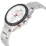  Shop Authentic Tissot T Sport PRS 516 Chronograph White Dial Silver Steel Strap Watch For Men - T100.417.11.031.00 - Luxxuri