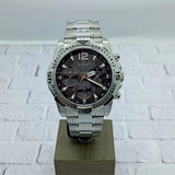 Shop Authentic Guess Commander Chronograph Black Dial Silver Steel Strap Watch for Men - GW0056G1 - Luxxuri