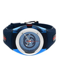  Shop Authentic Gucci Sync XXL Quartz Blue Dial Blue Rubber Strap Watch For Men - YA137104 - Luxxuri