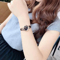  Shop Authentic Gucci Guccissima Collection Quartz Black Dial Rose Gold Steel Strap Watch For Women - YA134509 - Luxxuri