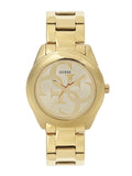  Shop Authentic Guess G-Twist Gold Dial Gold Steel Strap Watch for Women - W1082L2 - Luxxuri