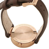  Shop Authentic Gucci G Interlocking Mother of Pearl Dial Brown Leather Strap Watch For Women - YA133516 - Luxxuri