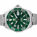  Shop Authentic Tag Heuer Aquaracer Green Dial Watch for Men - WAY201S.BA0927 - Luxxuri