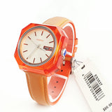 Shop Authentic Fossil Candy White Dial Brown Leather Strap Watch for Women - ES3537 - Luxxuri