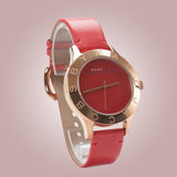  Shop Authentic Marc Jacobs Blade Red Dial Red Leather Strap Watch for Women - MBM1210 - Luxxuri