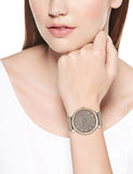  Shop Authentic Marc Jacobs Baker Grey Dial Grey Leather Strap Watch for Women - MBM1266 - Luxxuri