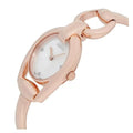 Shop Authentic Gucci Horsebit Collection Diamonds Mother of Pearl Dial Rose Gold Steel Strap Watch For Women - YA139508 - Luxxuri