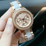  Shop Authentic Fossil Stella Multifunction Rose Gold Dial Two Tone Steel Strap Watch for Women - ES4755 - Luxxuri