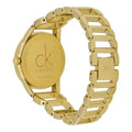  Shop Authentic Calvin Klein Stately White Dial Gold Steel Strap Watch for Women - K3G2352W - Luxxuri