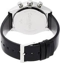  Shop Authentic Calvin Klein Posh Silver Dial Black Leather Strap Watch for Men - K8Q371C6 - Luxxuri
