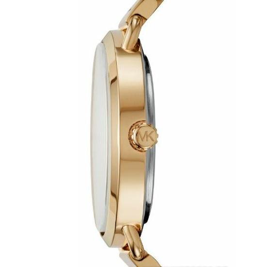  Shop Authentic Michael Kors Cinthia Quartz Gold Dial Gold Steel Strap Watch For Women - MK3681 - Luxxuri