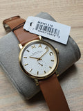  Shop Authentic Marc Jacobs Baker White Dial Brown Leather Strap Watch for Womern - MBM1316 - Luxxuri