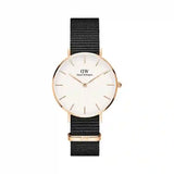  Shop Authentic Daniel Wellington Classic Petite Cornwall White Dial Green NATO Strap Watch For Women - DW00100253 - Luxxuri