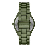  Shop Authentic Michael Kors Slim Runway Green Dial Green Steel Strap Watch for Women - MK4526 - Luxxuri