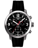  Shop Authentic Tissot PRC 200 Chronograph Black Dial Black Rubber Strap Watch for Men - T114.417.17.057.00 - Luxxuri