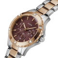  Shop Authentic Guess Mist Analog Maroon Dial Two Tone Steel Strap Watch For Women - GW0723L2 - Luxxuri