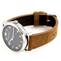 Shop Authentic Emporio Armani Luigi Quartz Gray Dial Brown Leather Strap Watch For Men - AR11070 - Luxxuri