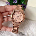 Shop Authentic Michael Kors Blair Rose Gold Dial Rose Gold Steel Strap Watch for Women - MK5263 - Luxxuri