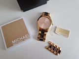  Shop Authentic Michael Kors Runway Rose Gold Dial Two Tone Steel Strap Watch for Women - MK4301 - Luxxuri