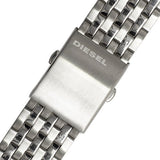  Shop Authentic Diesel Little Daddy Chronograph Black Dial Silver Steel Strap Watch For Men - DZ7259 - Luxxuri