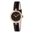  Shop Authentic Gucci Diamantissima Quartz Black Dial Black Leather Strap Watch for Women - YA141401 - Luxxuri