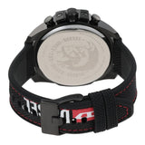  Shop Authentic Diesel Mega Chief Chronograph Silver Dial Black Leather Strap Watch For Men - DZ4512 - Luxxuri