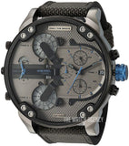  Shop Authentic Diesel Mr Daddy 2.0 Chronograph Grey Dial Black Nylon Strap Watch For Men - DZ7420 - Luxxuri