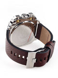  Shop Authentic Diesel BAMF Chronograph Beige Dial Brown Leather Strap Watch For Men - DZ7343 - Luxxuri