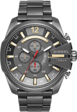  Shop Authentic Diesel  Mega Chief Chronograph Grey Dial Grey Steel Strap Watch For Men - DZ4421 - Luxxuri