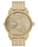  Shop Authentic Diesel Mini Daddy Gold Dial Gold Steel Strap Watch For Men - DZ7306 - Luxxuri