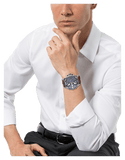  Shop Authentic Diesel Mr Daddy Blue Dial Brown Leather Strap Watch For Men - DZ7314 - Luxxuri