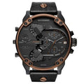  Shop Authentic Diesel Mr Daddy 2.0 Chronograph Black Dial Black Steel Strap Watch For Men - DZ7400 - Luxxuri