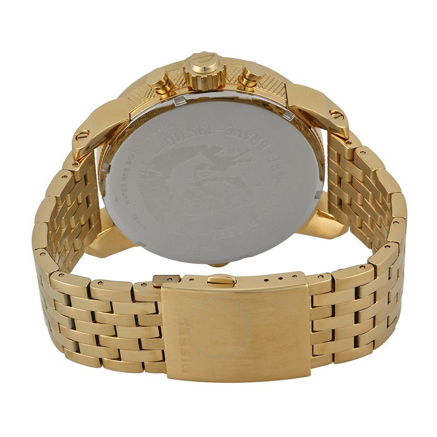  Shop Authentic Diesel Big Daddy Analog Gold Dial Gold Stainless Steel Watch For Men - DZ7287 - Luxxuri