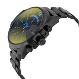  Shop Authentic Diesel Mega Chief Black Dial Black Steel Strap Watch For Men - DZ4318 - Luxxuri