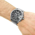  Shop Authentic Diesel Mega Chief Chronograph Blue Dial Silver Steel Strap Watch For Men - DZ4417 - Luxxuri