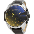  Shop Authentic Diesel Mega Chief Quartz Black Dial Grey Leather Strap Watch For Men - DZ4523 - Luxxuri