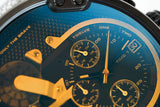  Shop Authentic Diesel Mr. Daddy 2.0 Chronograph Black Dial Grey Nylon Strap Watch For Men - DZ7429 - Luxxuri