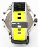  Shop Authentic Diesel Mr. Daddy 2.0 Chronograph Black Dial Grey Nylon Strap Watch For Men - DZ7429 - Luxxuri