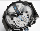  Shop Authentic Diesel Mr Daddy 2.0 Chronograph Grey Dial Black Nylon Strap Watch For Men - DZ7420 - Luxxuri