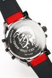  Shop Authentic Diesel Mr Daddy 2.0 Chronograph Grey Dial Red Rubber Strap Watch For Men - DZ7423 - Luxxuri