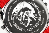  Shop Authentic Diesel Mr Daddy 2.0 Chronograph Grey Dial Red Rubber Strap Watch For Men - DZ7423 - Luxxuri