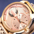  Shop Authentic Diesel Mini Daddy Rose Gold Dial Rose Gold Steel Strap Watch For Men - DZ7318 - Luxxuri
