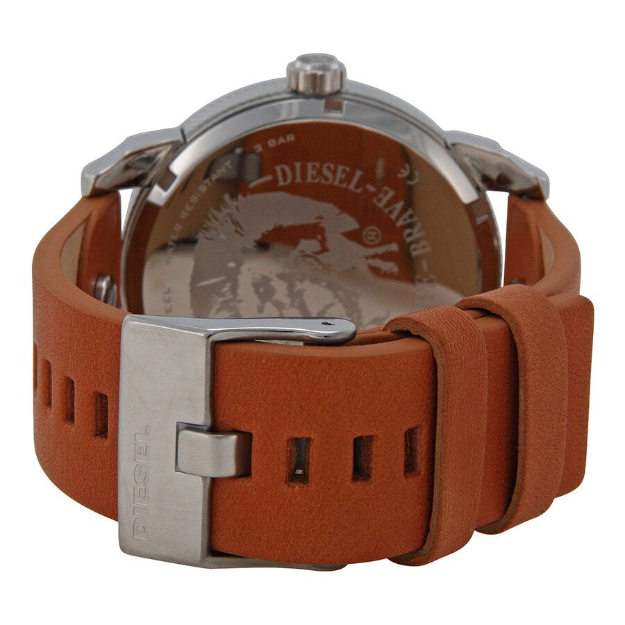  Shop Authentic Diesel Mini Daddy Blue & Black Dial Brown Leather Strap Watch For Men - DZ7308 - Luxxuri