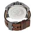  Shop Authentic Diesel Mr Daddy Blue Dial Brown Leather Strap Watch For Men - DZ7314 - Luxxuri