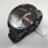 Shop Authentic Diesel Big Daddy Black Dial Black Steel Strap Watch For Men - DZ7312 - Luxxuri