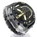  Shop Authentic Diesel Mr. Daddy 2.0 Black Dial Black Steel Strap Watch For Men - DZ7435 - Luxxuri