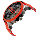  Shop Authentic Diesel Mr Daddy 2.0 Black Dial Red Steel Strap Watch For Men - DZ7370 - Luxxuri